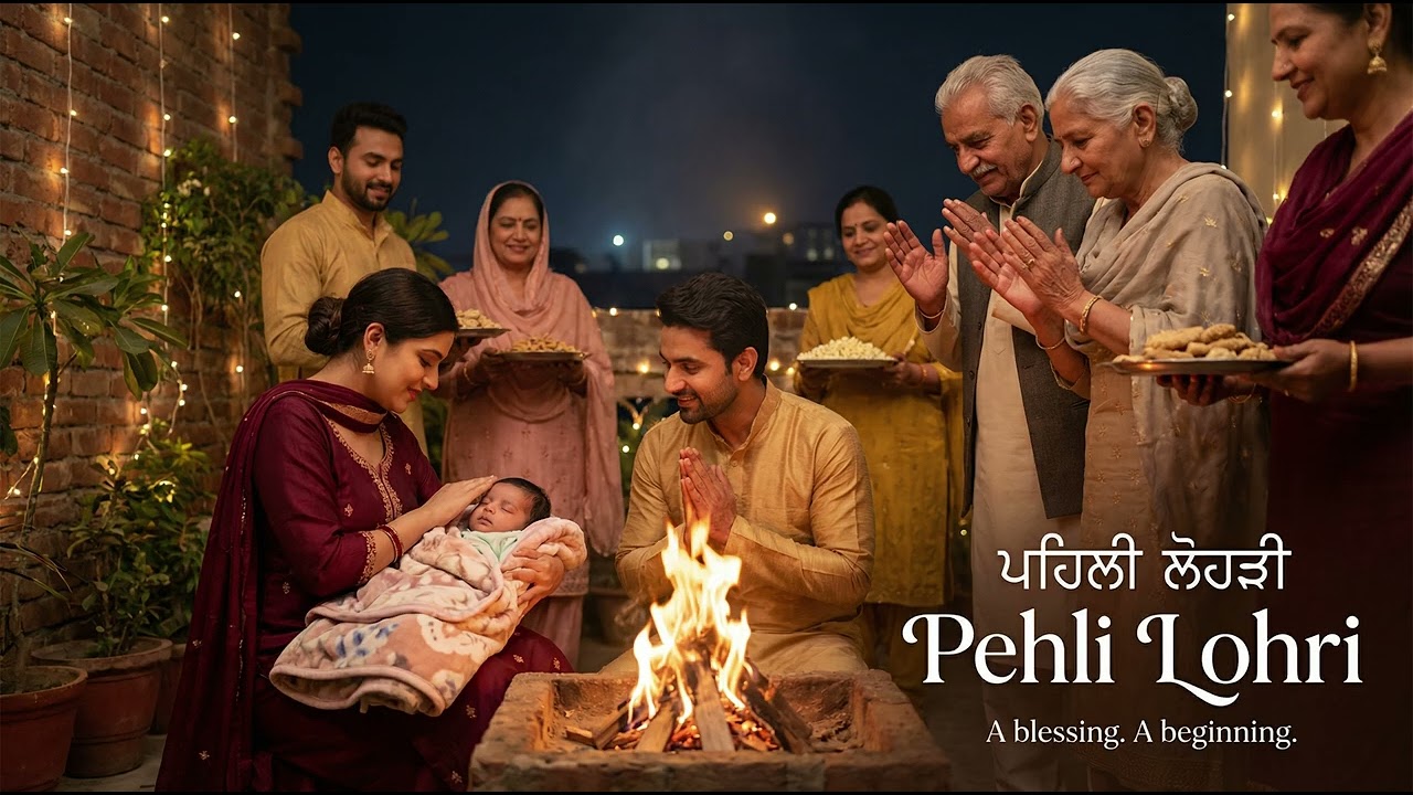 0109 20aਪਹਿਲੀ ਲੋਹੜੀ Pehli Lohri | Not Just a Festival… A Family Beginning