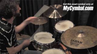Sabian 17 Signature Series JoJo Mayer Fierce Crash Cymbal - Played by JoJo Mayer (JM1790-1050510C)