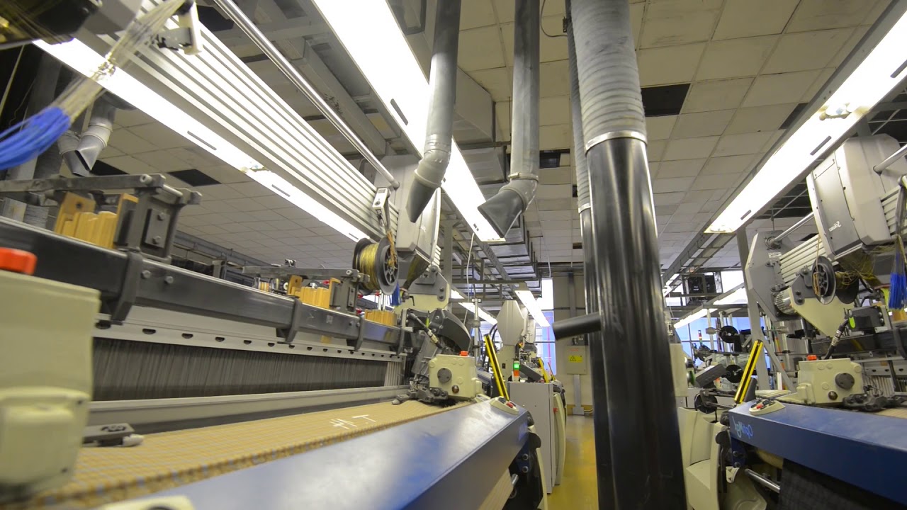 Crossville Fabrics Procesos telares YouTube