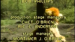 Sesame Street Season 22 End Credits 1990-91