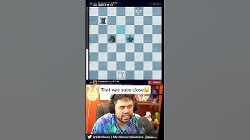 Mate in 1! But... #chess #lichess #chesscom #hikarunakamura #checkmate #draw #shorts #viral