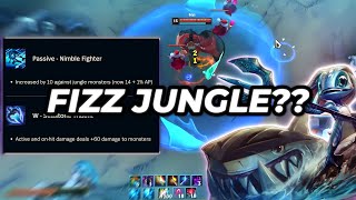 Fizz is a JUNGLER  Patch 25.23 is CHAOS