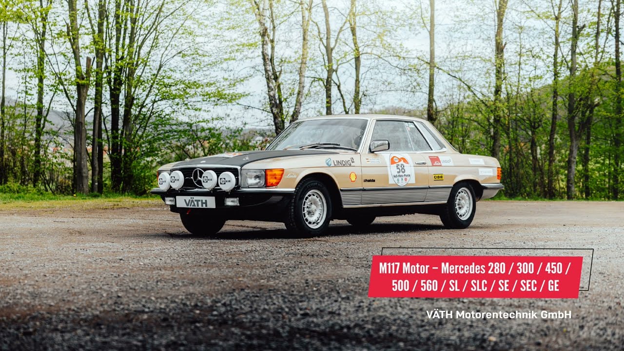 M117 Motor - Motorinstandsetzung- Mercedes 560 SE / SEL /SEC / SL - W126 W107 von VÄTH