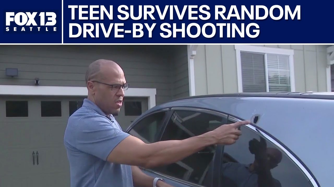 Teen survives random drive-by shooting in Tacoma