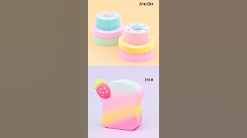 Squishy ( part 2 ) - which one do you choose?? #shorts #squishy