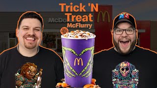 NEW McDonald's Trick 'N Treat McFlurry Review!