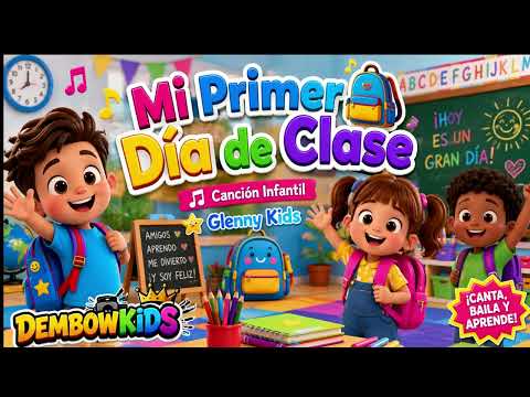 🎒 My First Day of School (Children's Music) (Children's Songs) educational songs