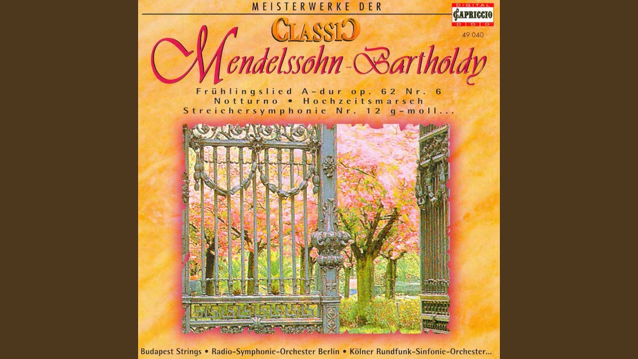 YouTubeでLieder ohne Worte (Songs without Words) , Book 3, Op. 38: No. 18 in A-Flat Major, Op. 38, No....を視聴