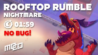 How To BEAT ROOFTOP RUMBLE Nightmare Sub 2 Min! (mo.co)