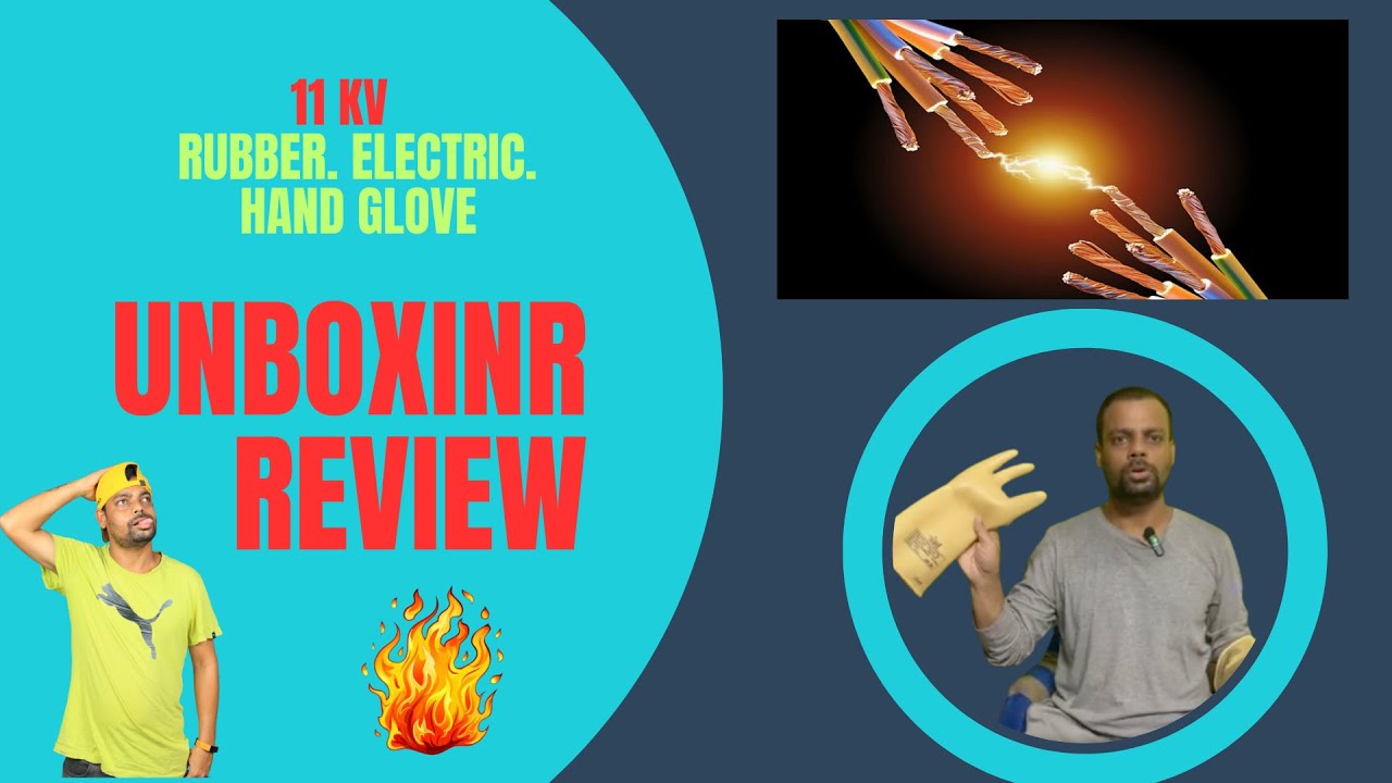 Jyot Electrical 11Kv Rubber Insulated Seamless Hand Gloves, Black REVIEW 