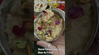 Sharad Purnima Prasad l  Divine Taste &amp; Tradition | Caramelized Rice Kheer #shorts #youtubeshorts