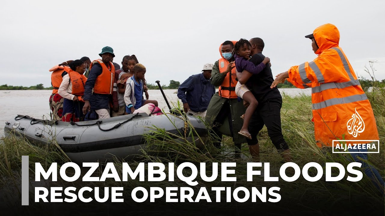 Mozambique floods: Rescue operations ongoing for stranded communities