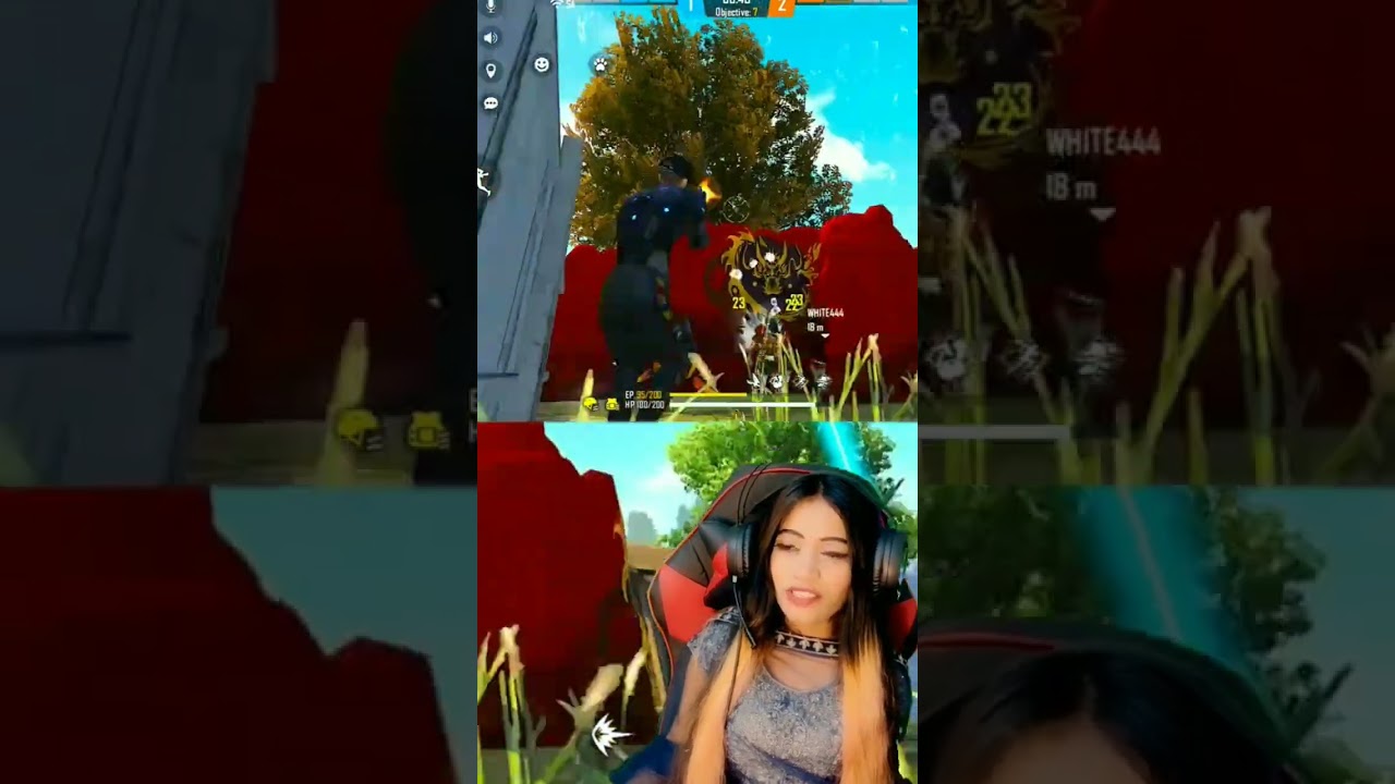 reaction on one tap kings of free fire B2K Lorem vs white 444 yt vs ridaga ff 