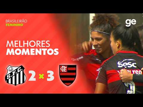 Santos 2 - 3 Flamengo