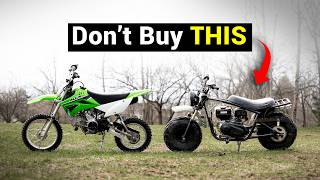Mini Bike vs Mini Dirt bike… One Is WAY Better