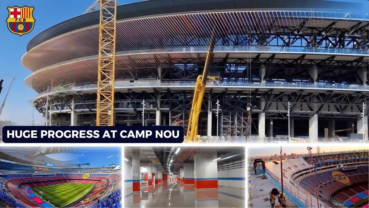 Camp Nou Renovation Update | Major Facade, Stands & Interior Progress (13 Jan, 2026)