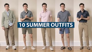 10 Easy Summer Outfits for Guys | Comfy Casual Men's Style screenshot 4