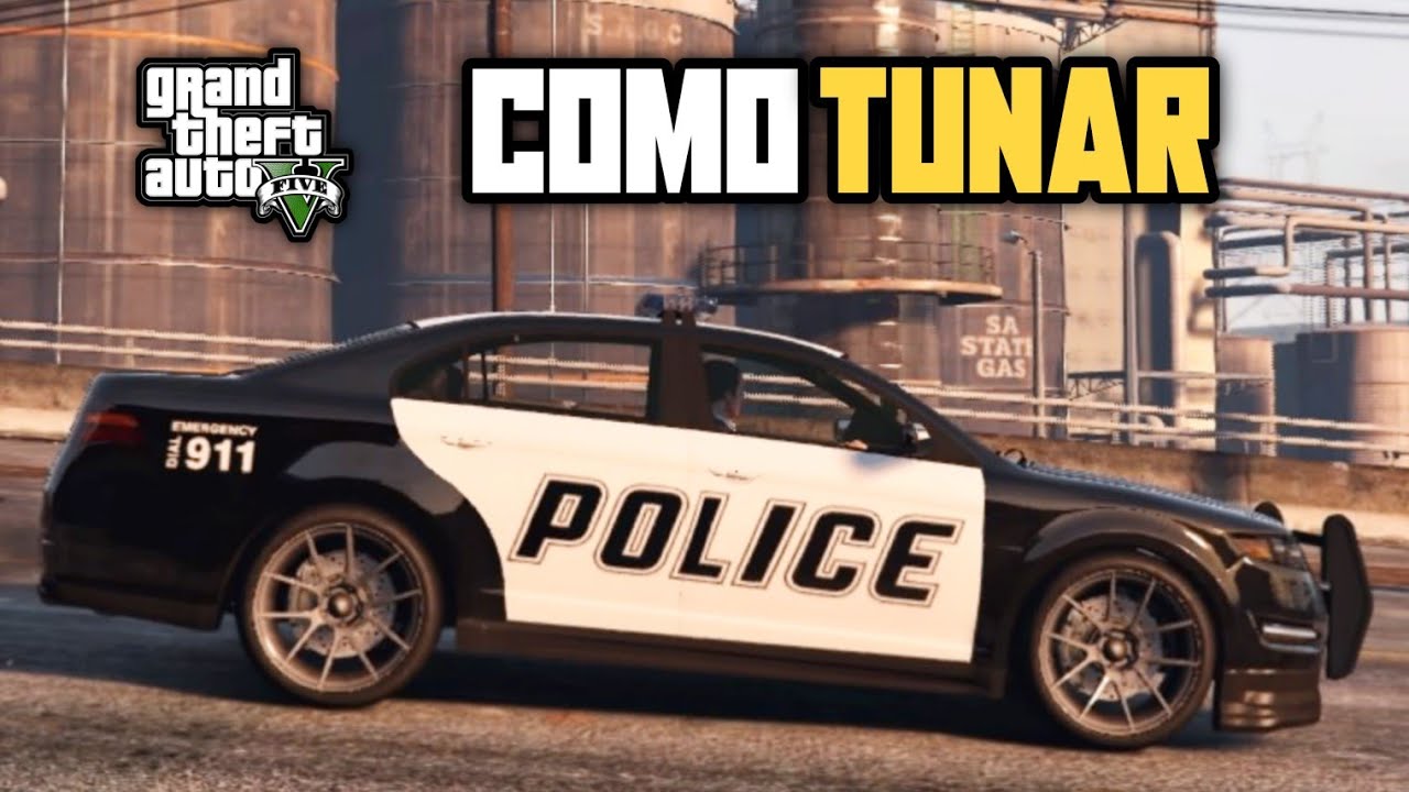 Como Tunar o Carro da POLÍCIA no GTA 5? Sem Mods!! 