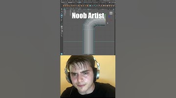 Noob vs Pro Artist 3D : Maya Bridge Tool to Model Bent Pipe in Maya 2025 #maya2025 #maya