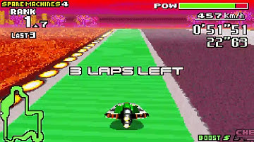 F ZERO Maximum Velocity walkthrough  GBA Expert The Sting Ray Queen LongJump playthrough 1080p 2020