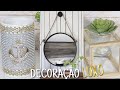 IDEIAS BARATINHAS DE DECORAÇÃO ! Ideias para casa pequena DO lixo ao Luxo