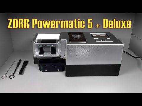 Zorr powermatic 5 Deluxe mit Tabakschneider und vollautomatischem Modus
