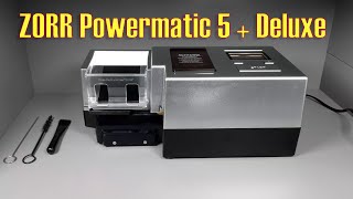 Zorr powermatic 5 Deluxe mit Tabakschneider und vollautomatischem Modus