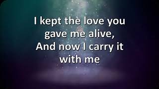 Poets of the Fall - Cradled in Love (LYRICS)