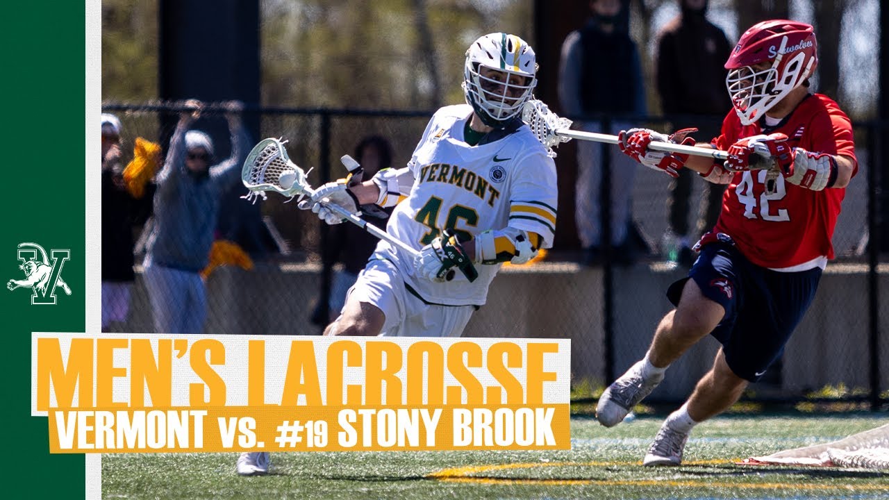 Men's Lacrosse: Vermont vs. #19 Stony Brook (5/1/21)