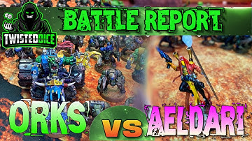 Orks Vs Harlequins 2000 PTS ITC Battle Report