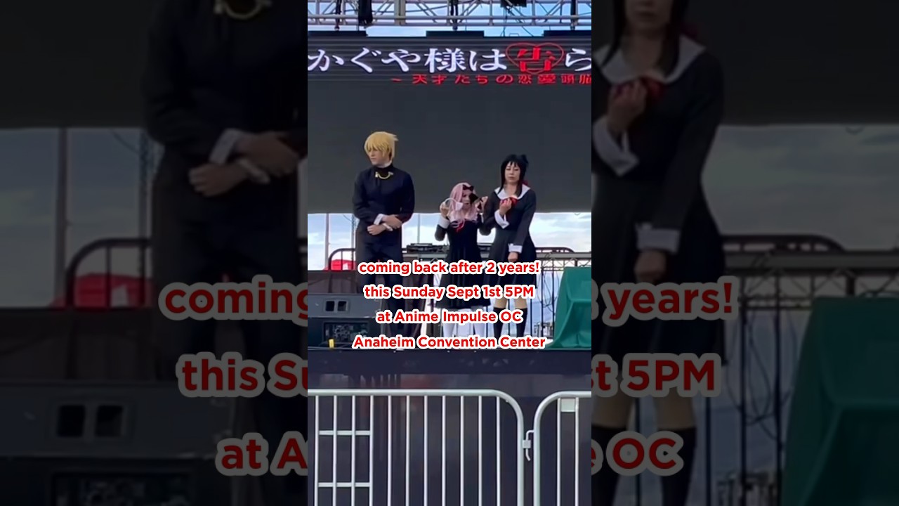 Coming back to Anime Impulse!! #kaguyasama