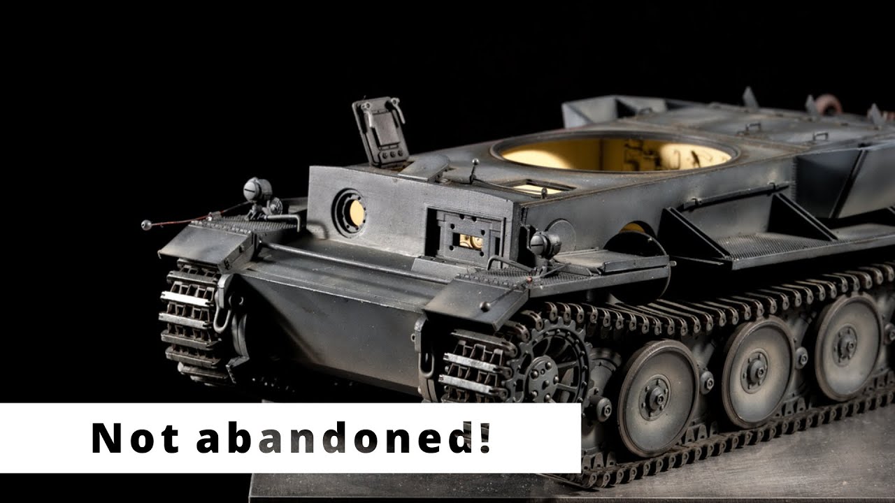 Continuing the VK3601 Tiger Tank Prototype build | 1/35th