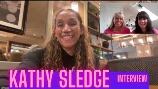 Kathy Sledge interview (Sister Sledge)
