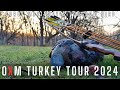 Corey mckinneys longbow bird  outdoor x media  oxm turkey tour 2024