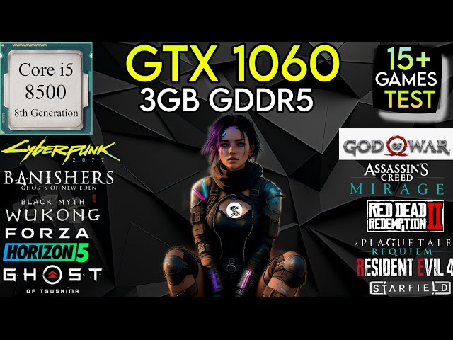 GTX 1060 + I5 8500 & 16GB Ram - Test In 15+ Games ! - YouTube
