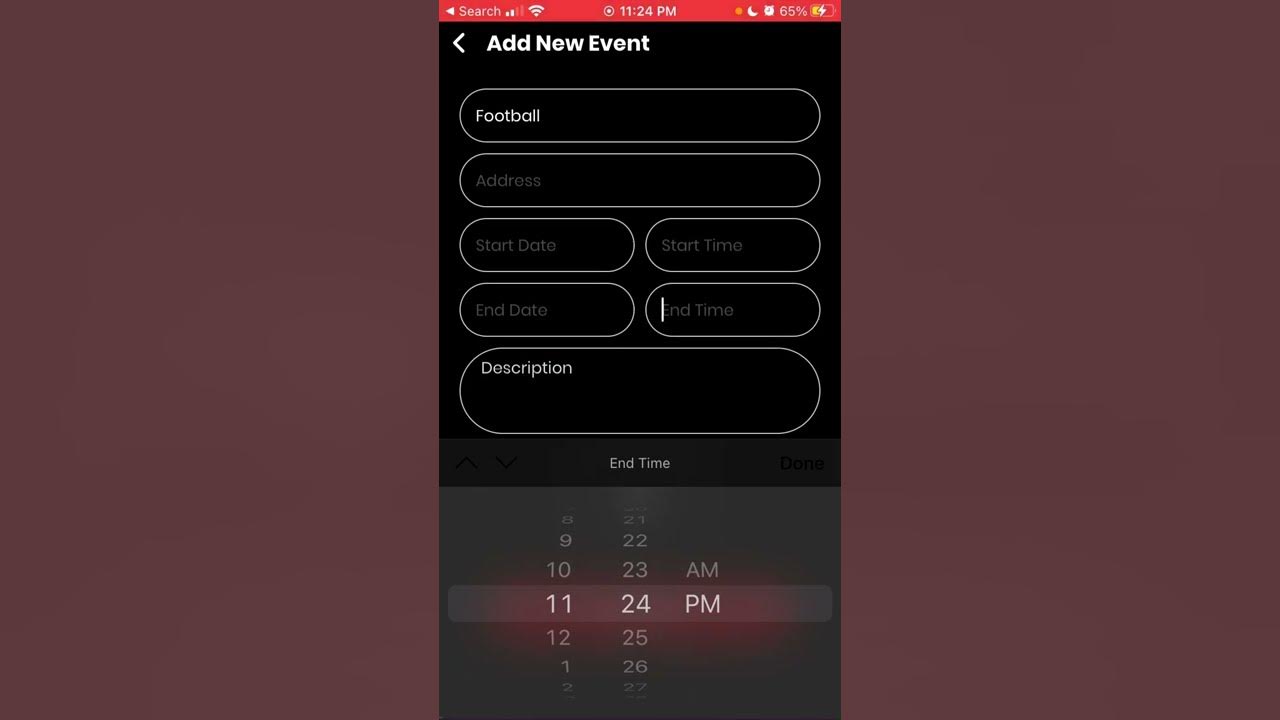How to add new event in Ramse app? - YouTube