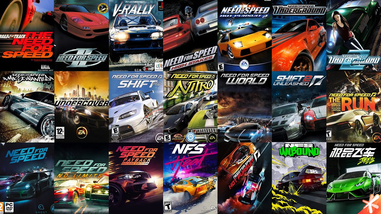 The Evolution Of Need For Speed Games (1993 - 2026)
