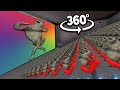 360° Dancing Wolf Meme - CINEMA HALL | 4K VR 360 Video