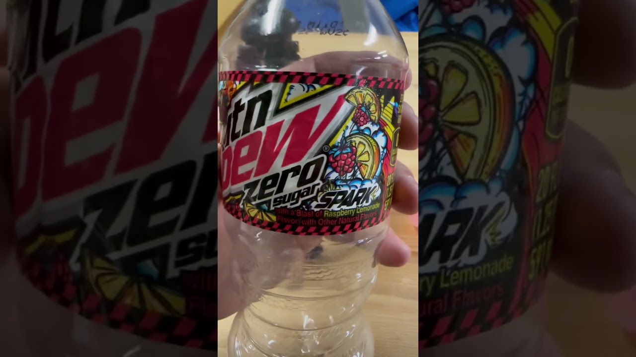 MTN DEW Spark Zero Sugar with NEW Label 