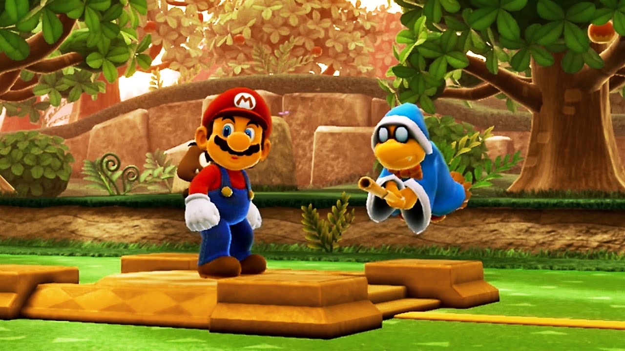 Super Mario Party Challenge Road Chestnut Forest Mario YouTube