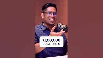 Market Falling! Best Strategy for Lump sum Investors!