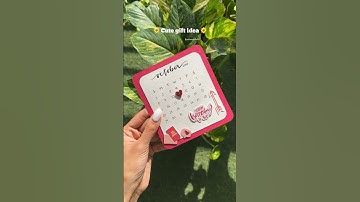 Cute gift idea for Birthday🎈✨ | QuinnsArte | #shorts #giftideas