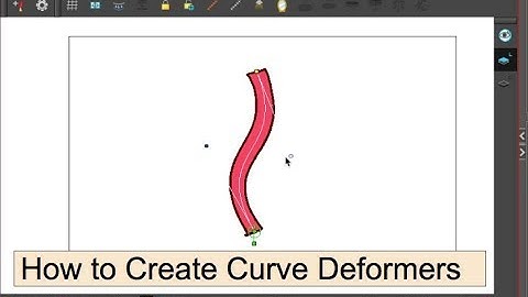 How to Create Curve Deformers in Toonboom Harmony