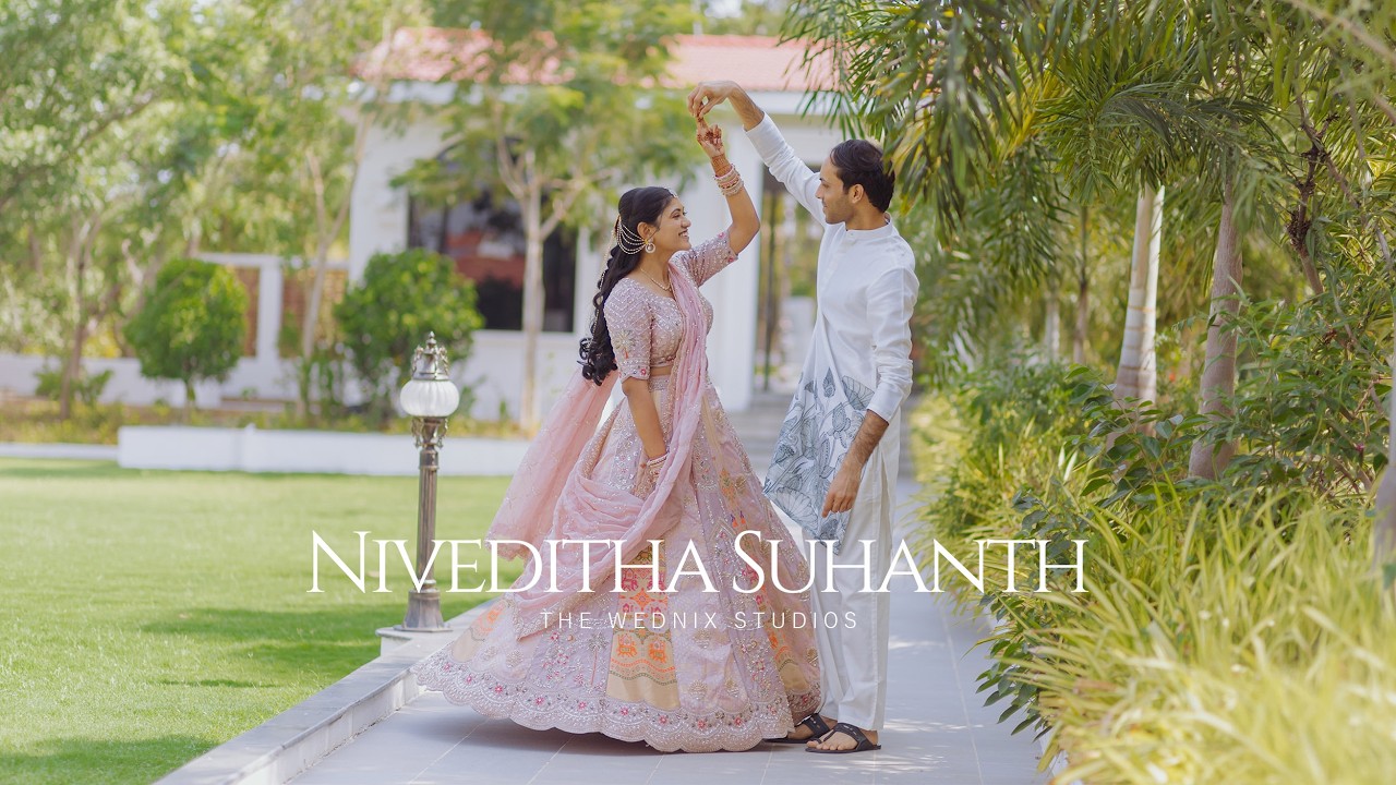 Niveditha & Suhanth Engagement | Hyderabad | WEDNIX