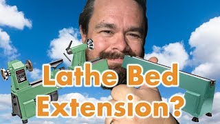 A Bed Extension for a Harbor Freight Lathe!?!?