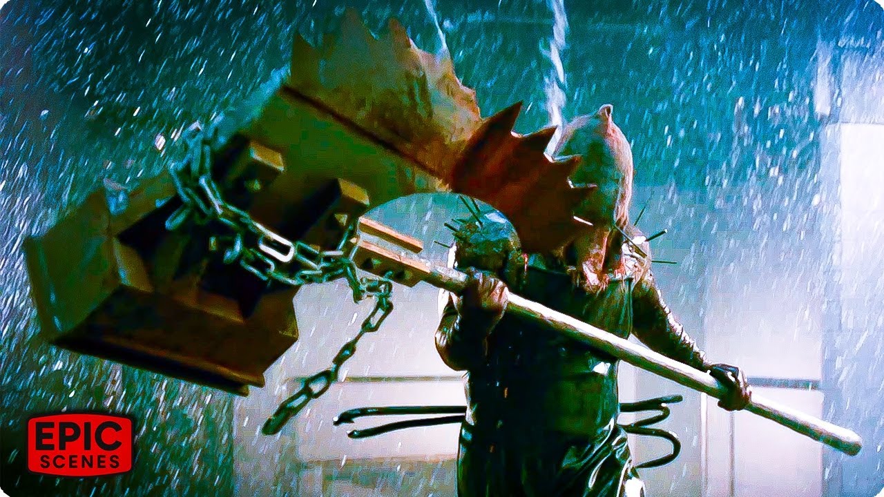 The Axeman Turns the Prison Into a Death Trap | RESIDENT EVIL ...