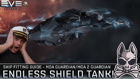 The MOA GUARDIAN Has Almost Endless Shields, Epic Tanking!! || EVE Echoes