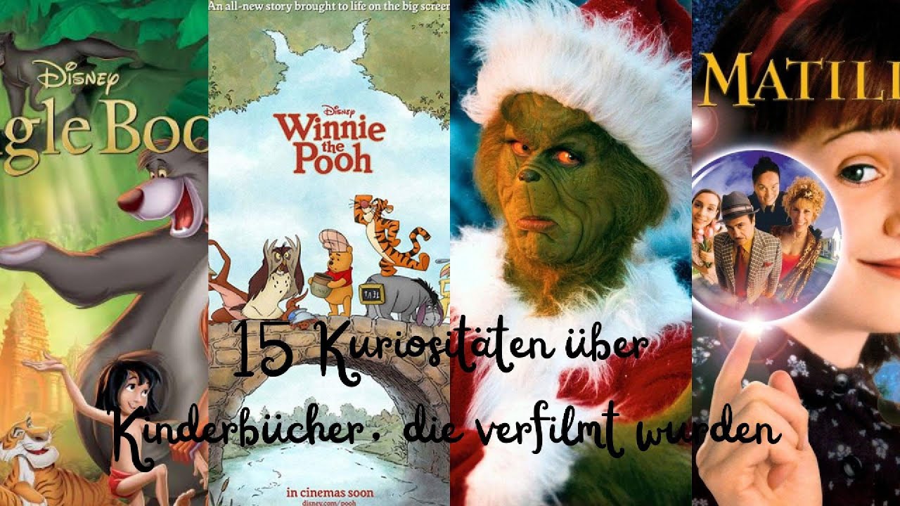 Kuriositäten über Kinderbücher, die verfilmt wurden (EN RO subtitles) YouTube