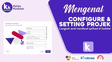 1.7 Mengenal configure dan setting projek kodular| (MIT App Inventor,Appybuilder,Thunkable)
