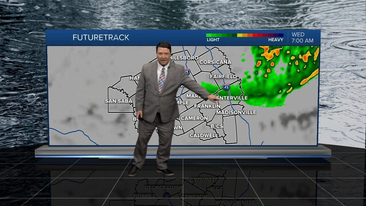 Slight storm chances Wednesday | 25 Evening Weather - YouTube